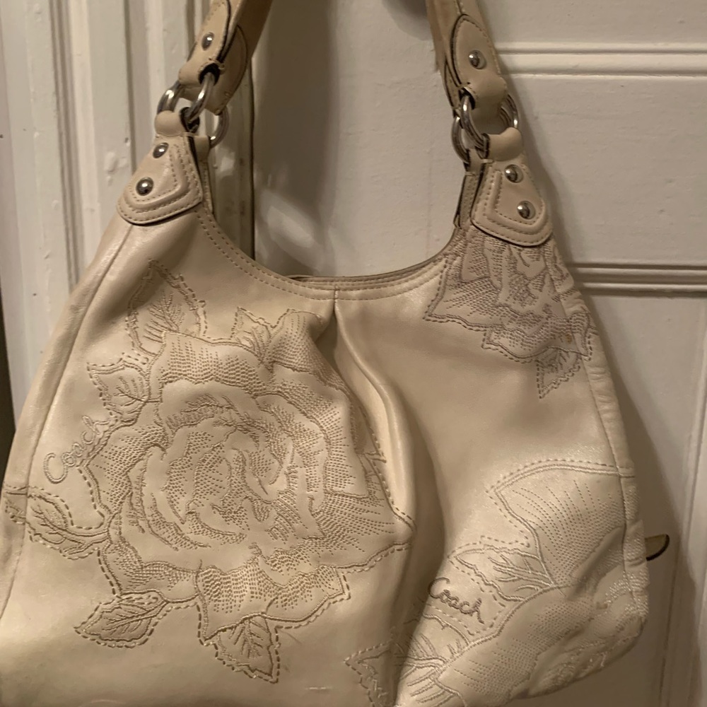 Leather Coach pocketbook